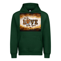 Forest Green love of the tigers Urban Hoodie - RanaPortraitStore