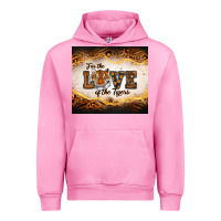 Fuchsia Pink love of the tigers Urban Hoodie - RanaPortraitStore