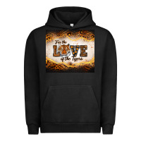 Pigment Black love of the tigers Urban Hoodie - RanaPortraitStore