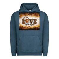 Pigment Midnight Navy love of the tigers Urban Hoodie - RanaPortraitStore