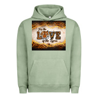 Pigment Oil Green love of the tigers Urban Hoodie - RanaPortraitStore
