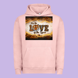 Love Of The Tigers Urban Hoodie Designed By Ranaportraitstore
