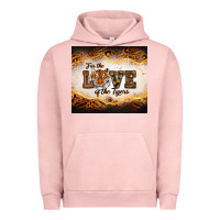 Pigment Salmon love of the tigers Urban Hoodie - RanaPortraitStore