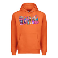 Carrot nail hustler coffee cups Premium Hoodie - texasbilliewilder