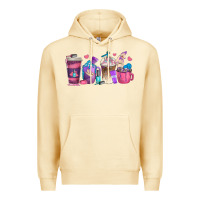 Pina Colada nail hustler coffee cups Premium Hoodie - texasbilliewilder