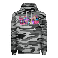 Slate Camo nail hustler coffee cups Premium Hoodie - texasbilliewilder