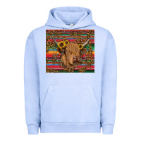 Pigment Grape Ice serape leopard turquoise sunflowers cow Urban Hoodie - RanaPortraitStore