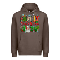 Coffee family christmas 2024 Premium Hoodie - Zillion Design Studio