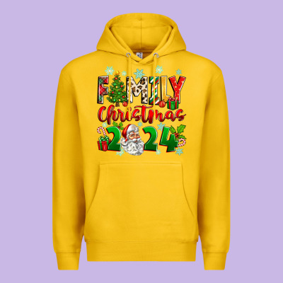 Family Christmas 2024 Premium Hoodie Designed By Zillion Design Studio
