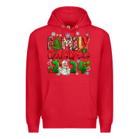 Red family christmas 2024 Premium Hoodie - Zillion Design Studio