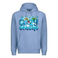 Colony Blue cozy season winter Premium Hoodie - Zillion Design Studio