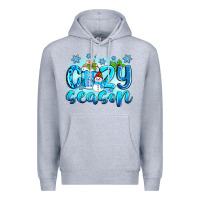 Heather Grey cozy season winter Premium Hoodie - Zillion Design Studio