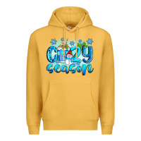 Mustard cozy season winter Premium Hoodie - Zillion Design Studio