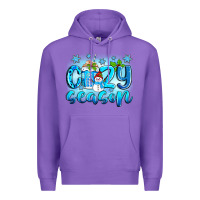 Purple cozy season winter Premium Hoodie - Zillion Design Studio