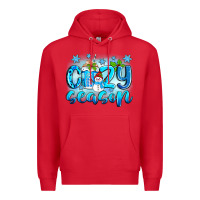 Red cozy season winter Premium Hoodie - Zillion Design Studio