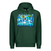 Sports Green cozy season winter Premium Hoodie - Zillion Design Studio