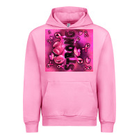 Fuchsia Pink strong breast cancer Urban Hoodie - RanaPortraitStore