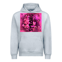 Heather Grey strong breast cancer Urban Hoodie - RanaPortraitStore