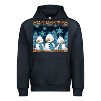 Navy snowman winter Urban Hoodie - RanaPortraitStore