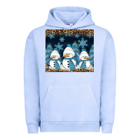 Pigment Grape Ice snowman winter Urban Hoodie - RanaPortraitStore