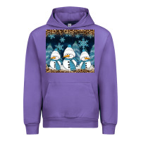 Tulip snowman winter Urban Hoodie - RanaPortraitStore