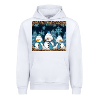 White snowman winter Urban Hoodie - RanaPortraitStore