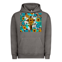 Pigment Tornado sunflower cross cowhide gemstones Urban Hoodie - RanaPortraitStore