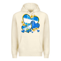 Sandshell nicaragua hearts Premium Hoodie - texasbilliewilder