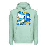 Seafoam nicaragua hearts Premium Hoodie - texasbilliewilder