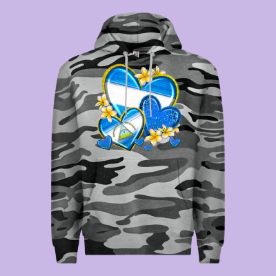 Premium Hoodie nicaragua hearts
