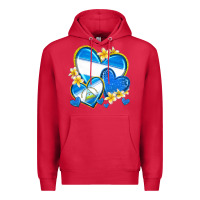 Cardinal nicaragua hearts Premium Hoodie - texasbilliewilder
