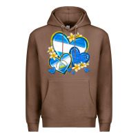 Chestnut nicaragua hearts Premium Hoodie - texasbilliewilder