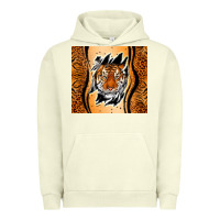 Pigment Pistachio tiger scratch mark Urban Hoodie - RanaPortraitStore
