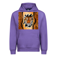 Tulip tiger scratch mark Urban Hoodie - RanaPortraitStore