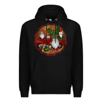 Black Gnome Truck Christmas Premium Hoodie - RanaPortraitStore