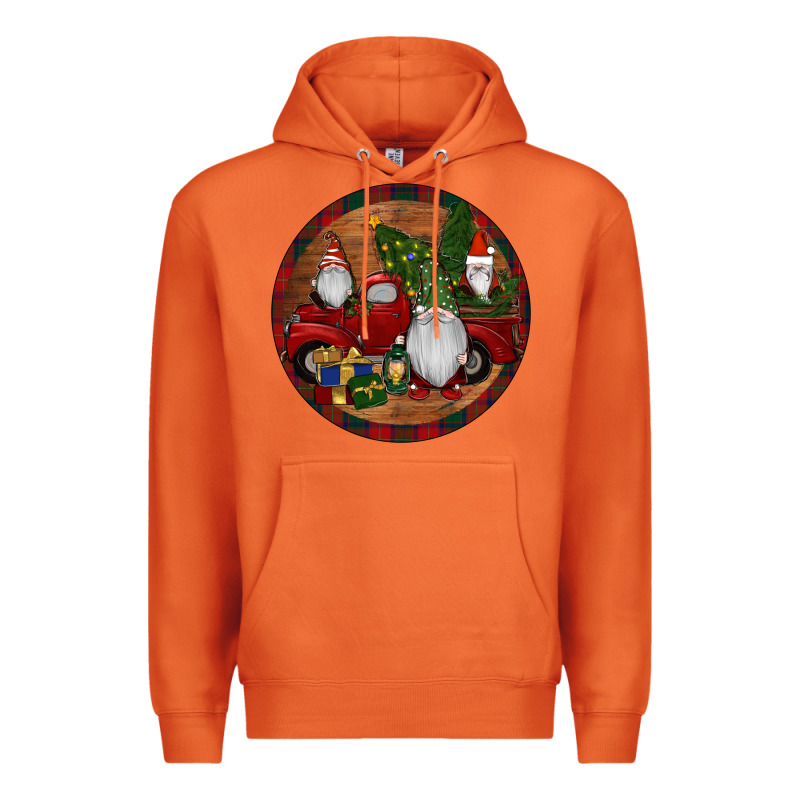 Gnome Truck Christmas Premium Hoodie by RanaPortraitStore | Teevron