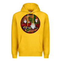 Lemon Gnome Truck Christmas Premium Hoodie - RanaPortraitStore