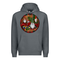 Rock Gnome Truck Christmas Premium Hoodie - RanaPortraitStore