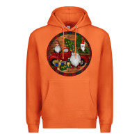 Carrot Gnome Truck Christmas Premium Hoodie - RanaPortraitStore