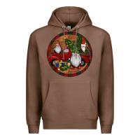 Chestnut Gnome Truck Christmas Premium Hoodie - RanaPortraitStore