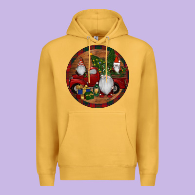 Premium Hoodie Gnome Truck Christmas
