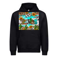 Black texas Urban Hoodie - RanaPortraitStore