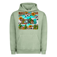 Pigment Oil Green texas Urban Hoodie - RanaPortraitStore