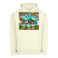 Pigment Pistachio texas Urban Hoodie - RanaPortraitStore