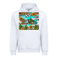 White texas Urban Hoodie - RanaPortraitStore