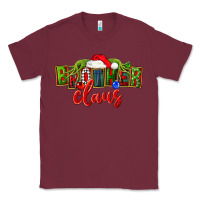 Burgundy christmas brother claus Classic Tee - FaDigitalArtStudio