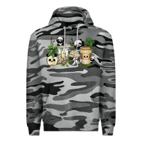 Slate Camo panda coffee cups Premium Hoodie - texasbilliewilder