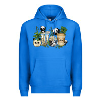 True Royal panda coffee cups Premium Hoodie - texasbilliewilder