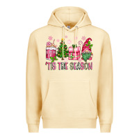Pina Colada pink christmas 'tis the season gnome Premium Hoodie - Zillion Design Studio