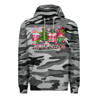 Slate Camo pink christmas 'tis the season gnome Premium Hoodie - Zillion Design Studio